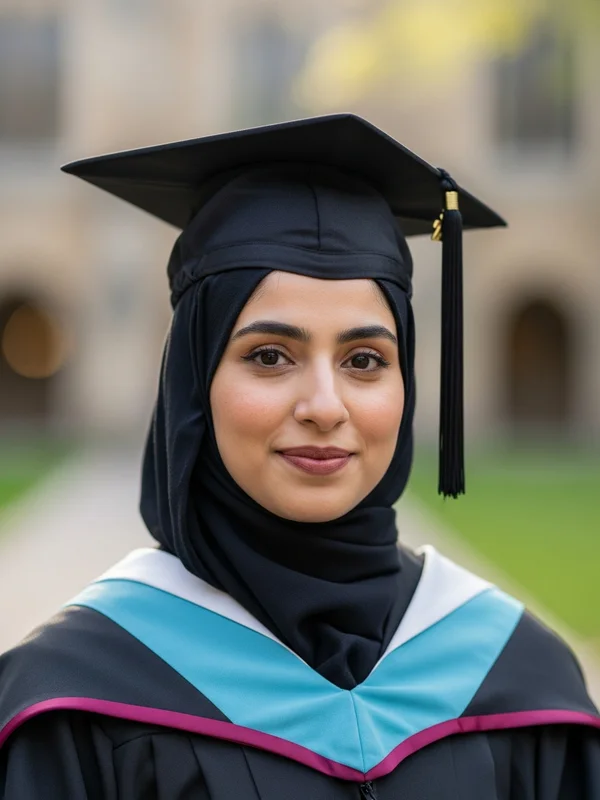 Graduation Hijab Portrait sample 2