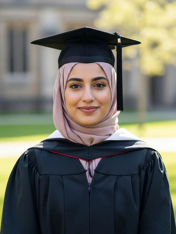 Graduation Hijab Portrait sample 3