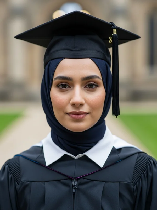 Graduation Hijab Portrait sample 4