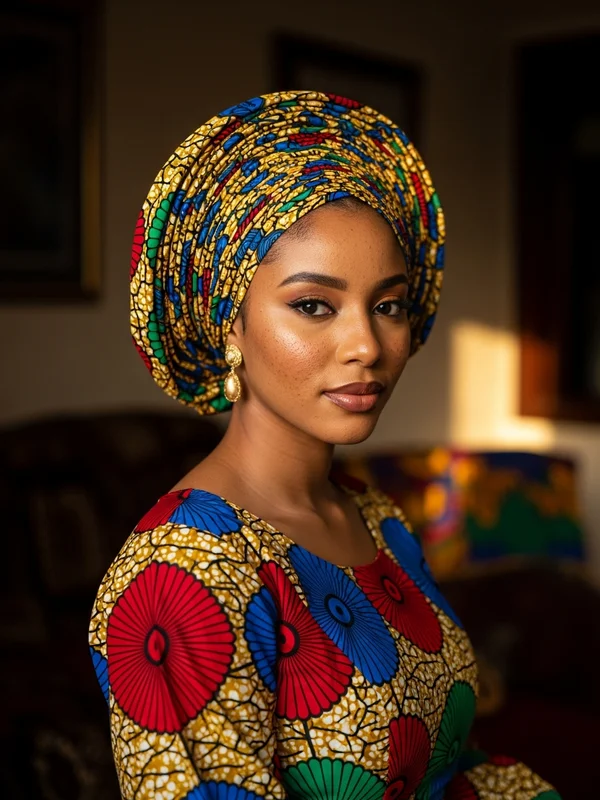 West African Gele sample 1