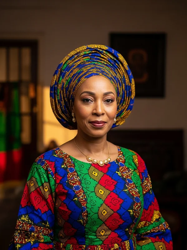 West African Gele sample 3